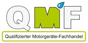 Wir sind QMF zertifizierter Motorgeräte-Fachhändler
